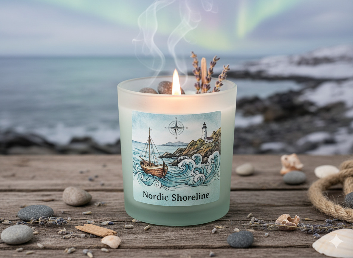Nordic Shoreline Candle