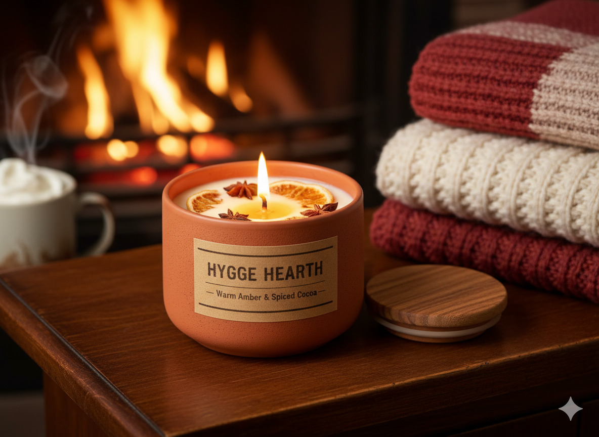 Hygge Hearth Candle